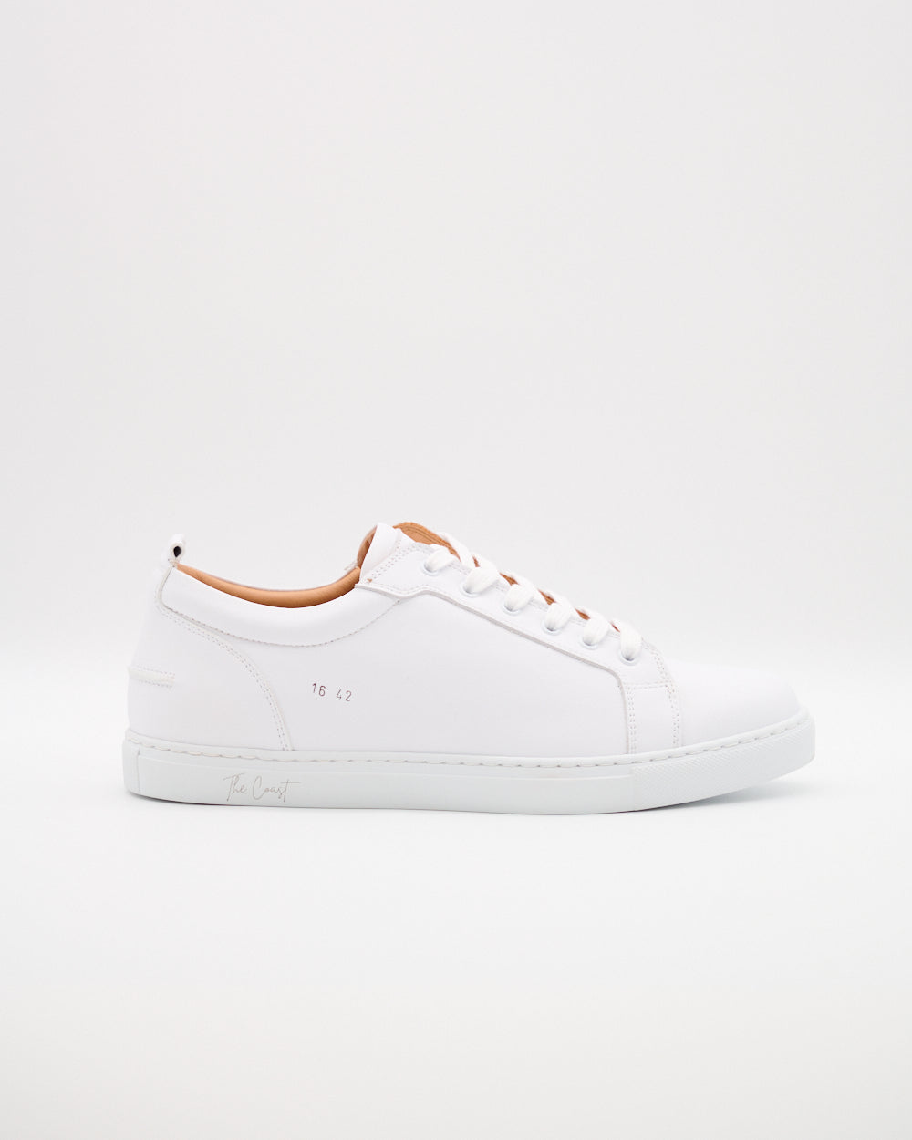 Luca Sneaker – Glattleder Weiss