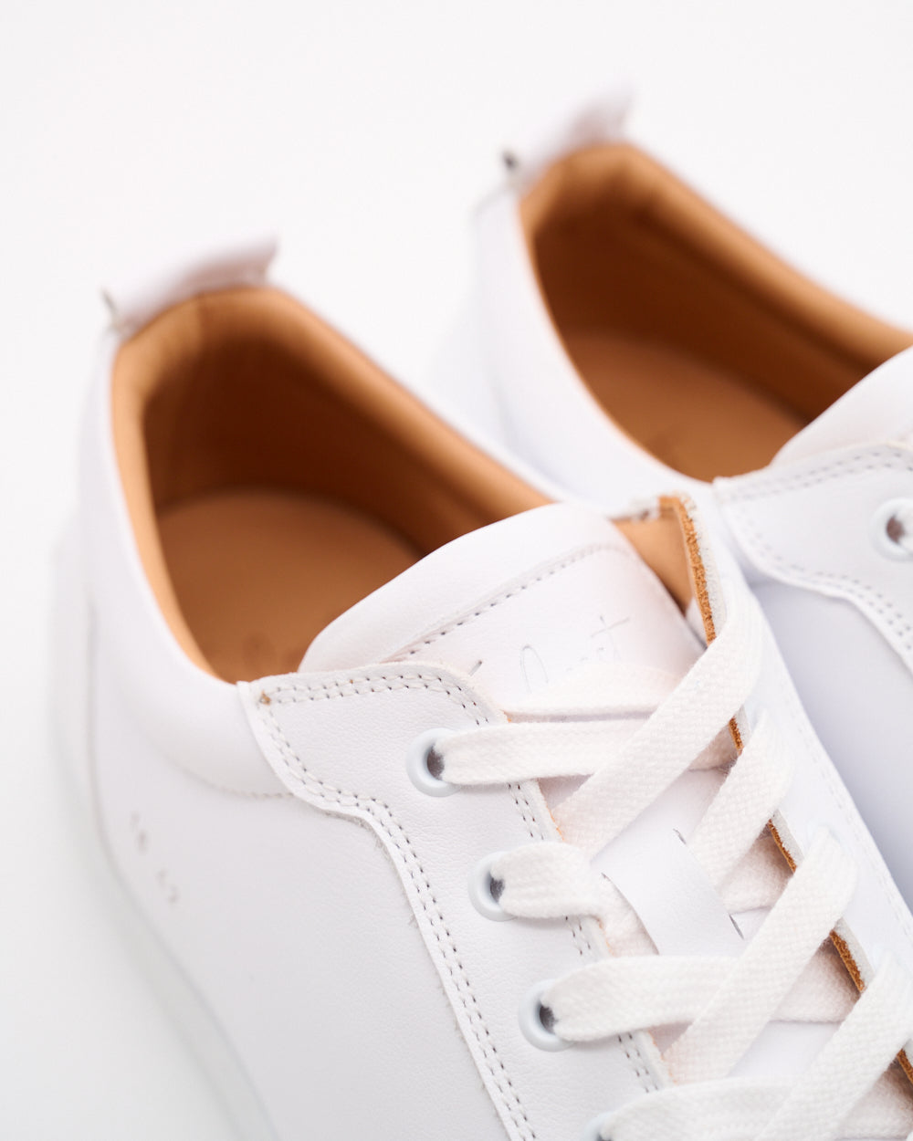 Luca Sneaker – Glattleder Weiss
