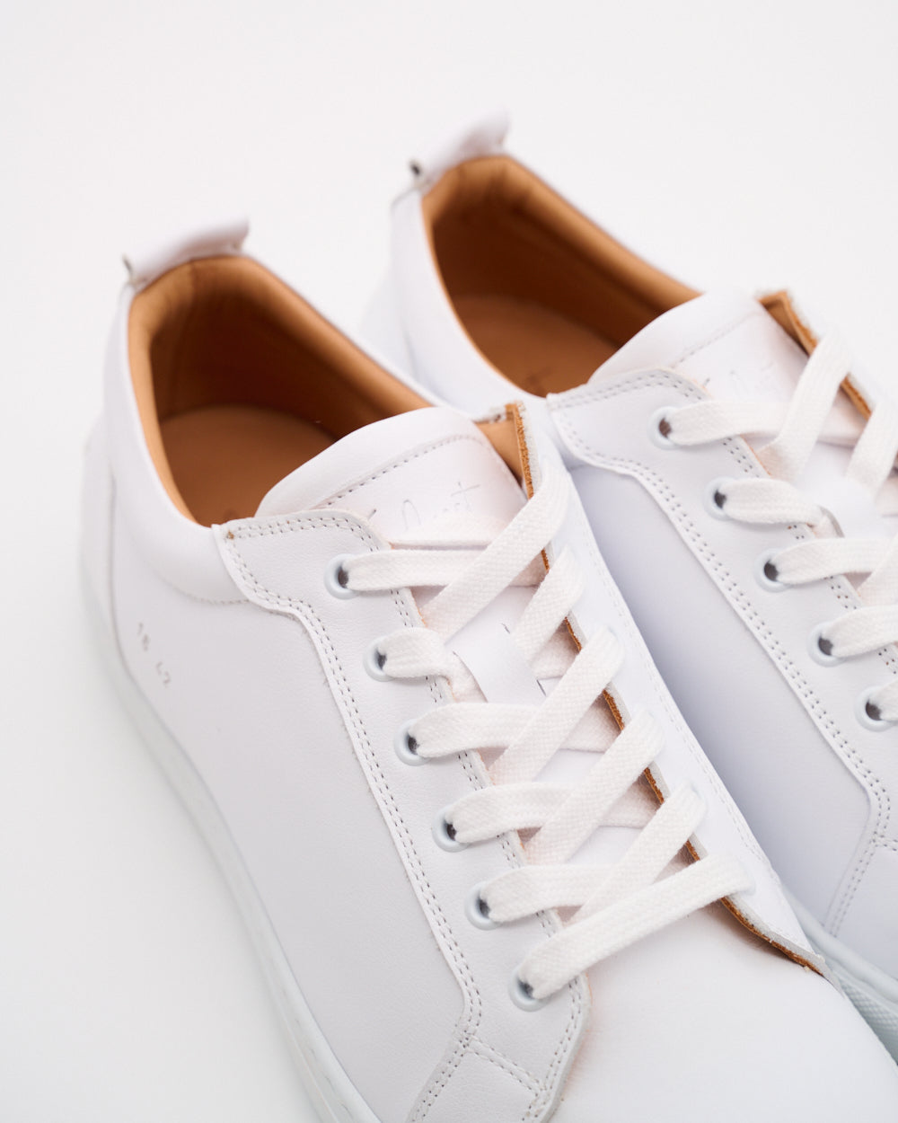 Luca Sneaker – Glattleder Weiss