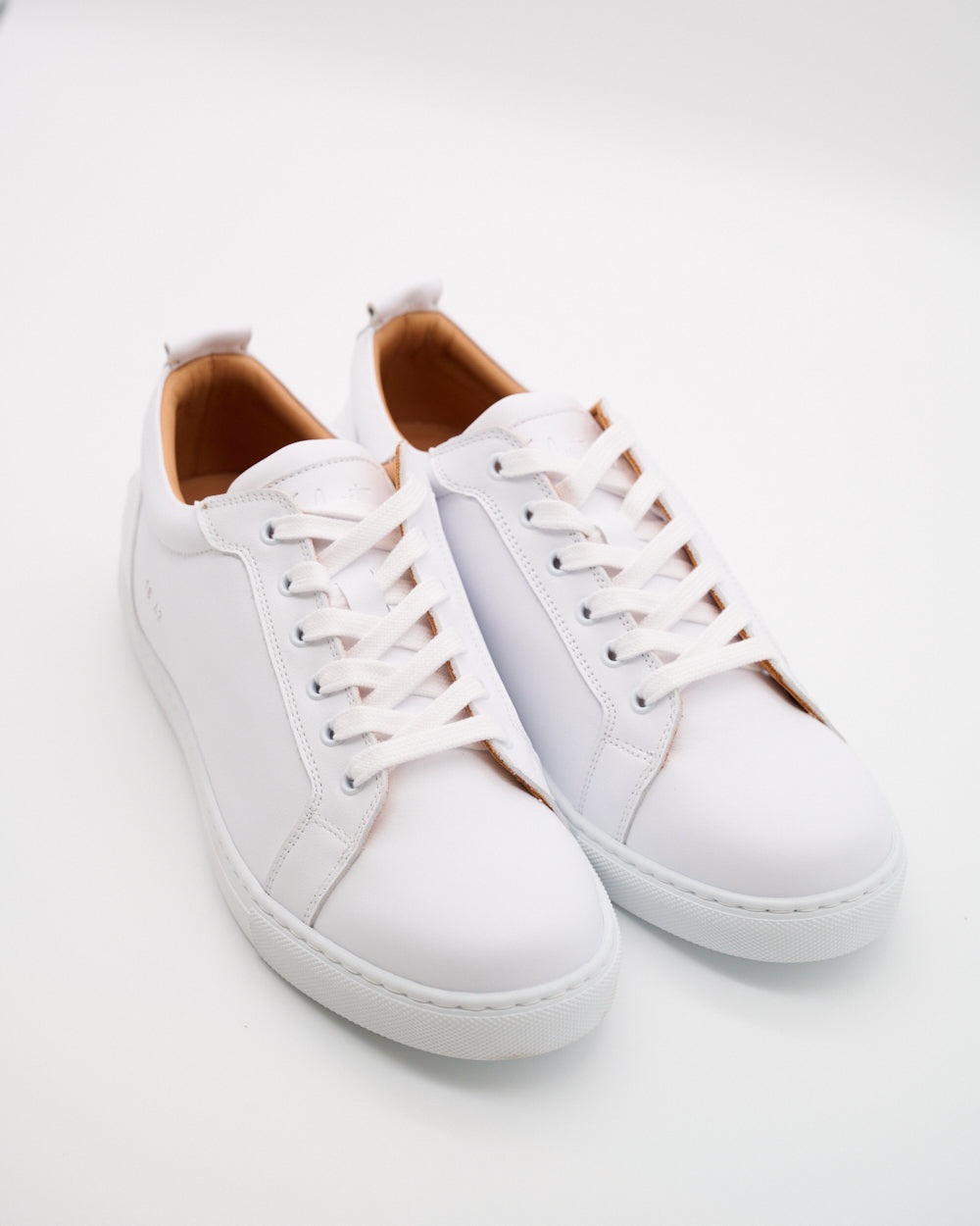 Luca Sneaker – Glattleder Weiss
