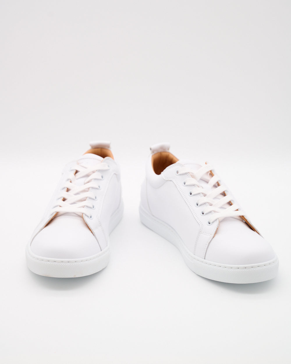 Luca Sneaker – Glattleder Weiss