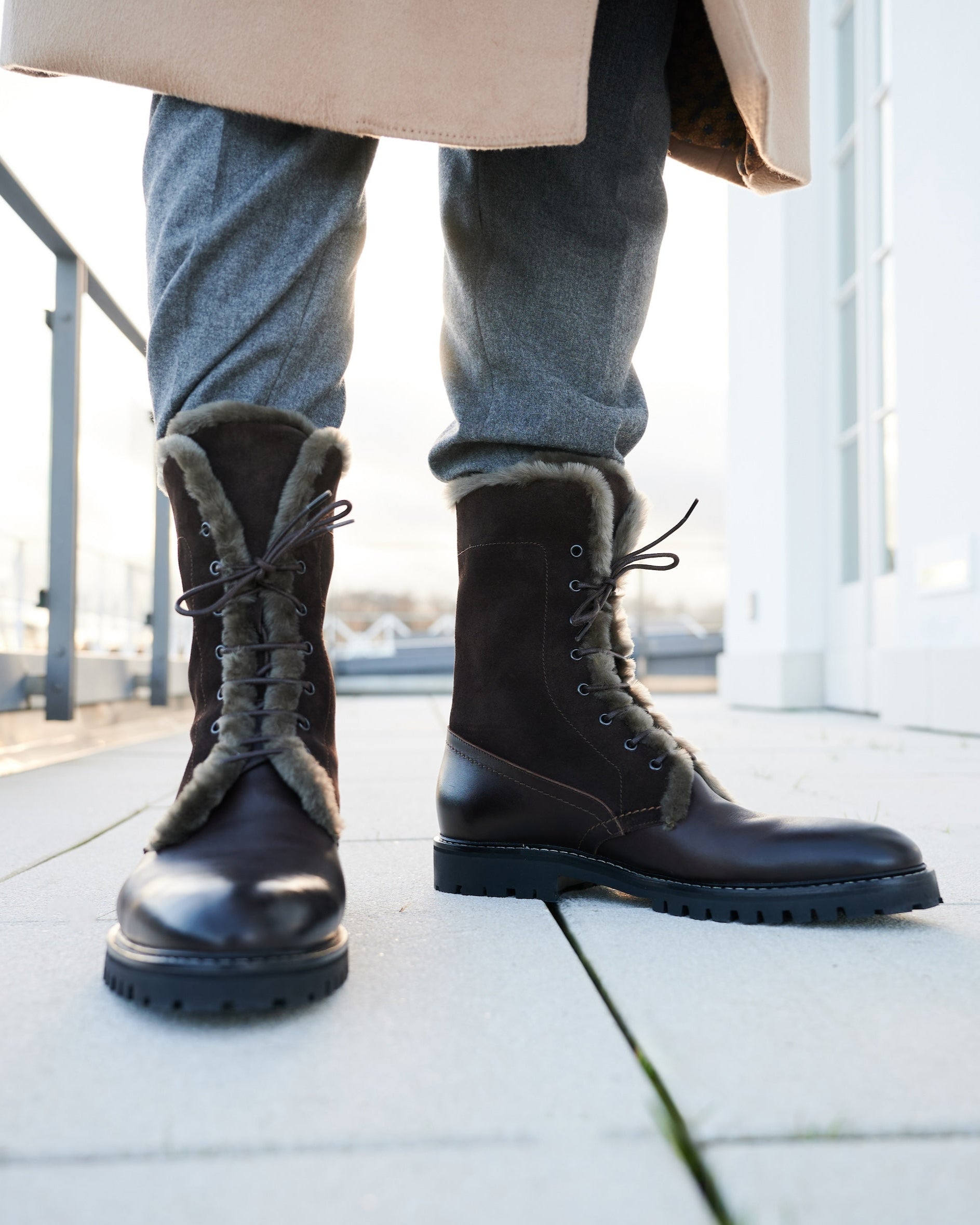 Silvio Winterstiefel mit Curly Lamm gefüttert