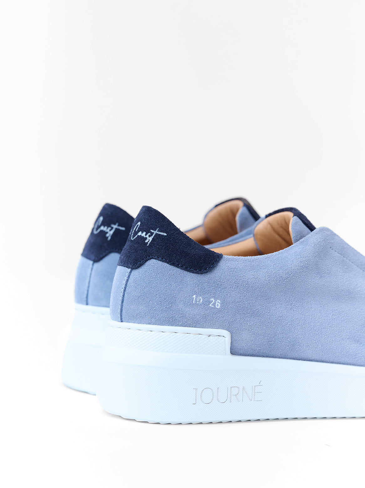 Alexi Slip-In Velour Hellblau