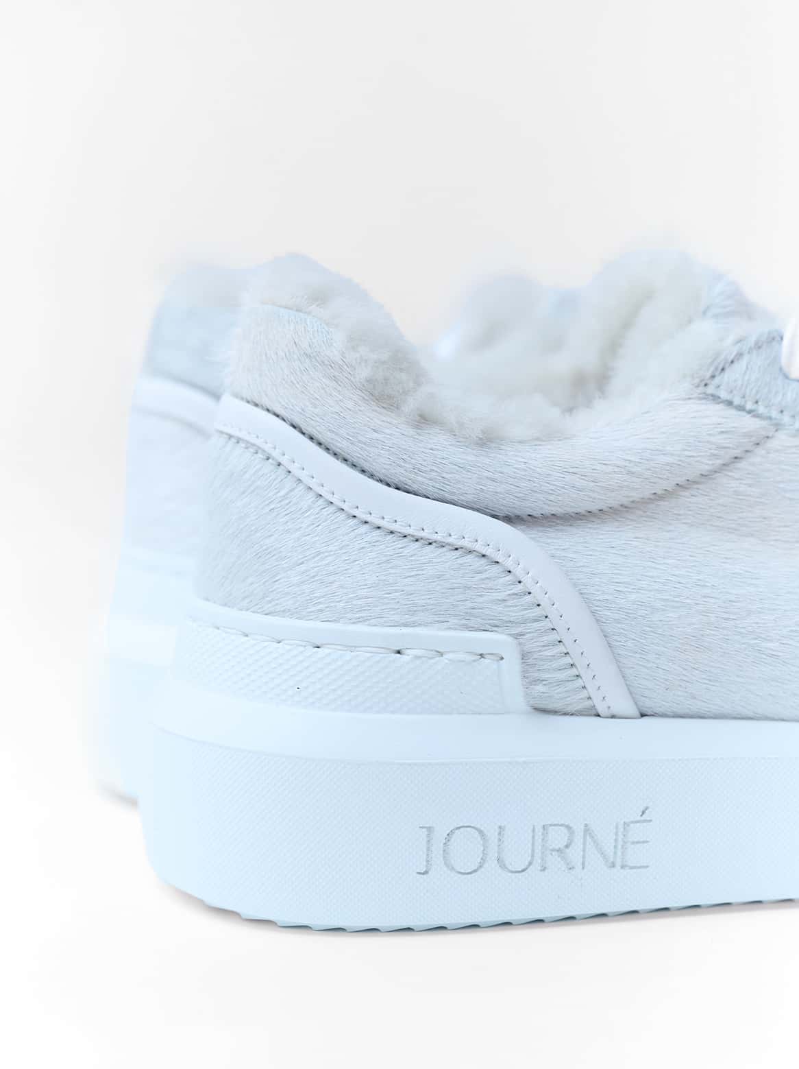 Journé Cavallino Sneaker in Creme-Weiß