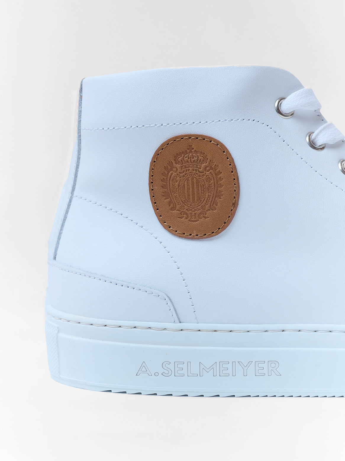 Paolo High Top Sneaker in Weiss