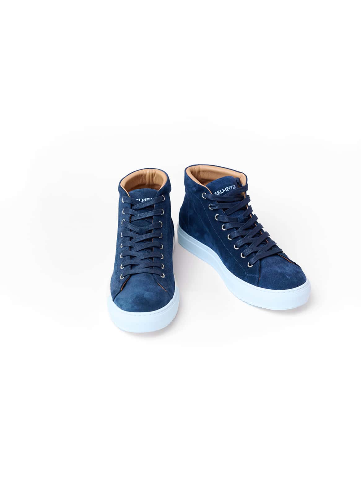 High Top Sneaker Blau