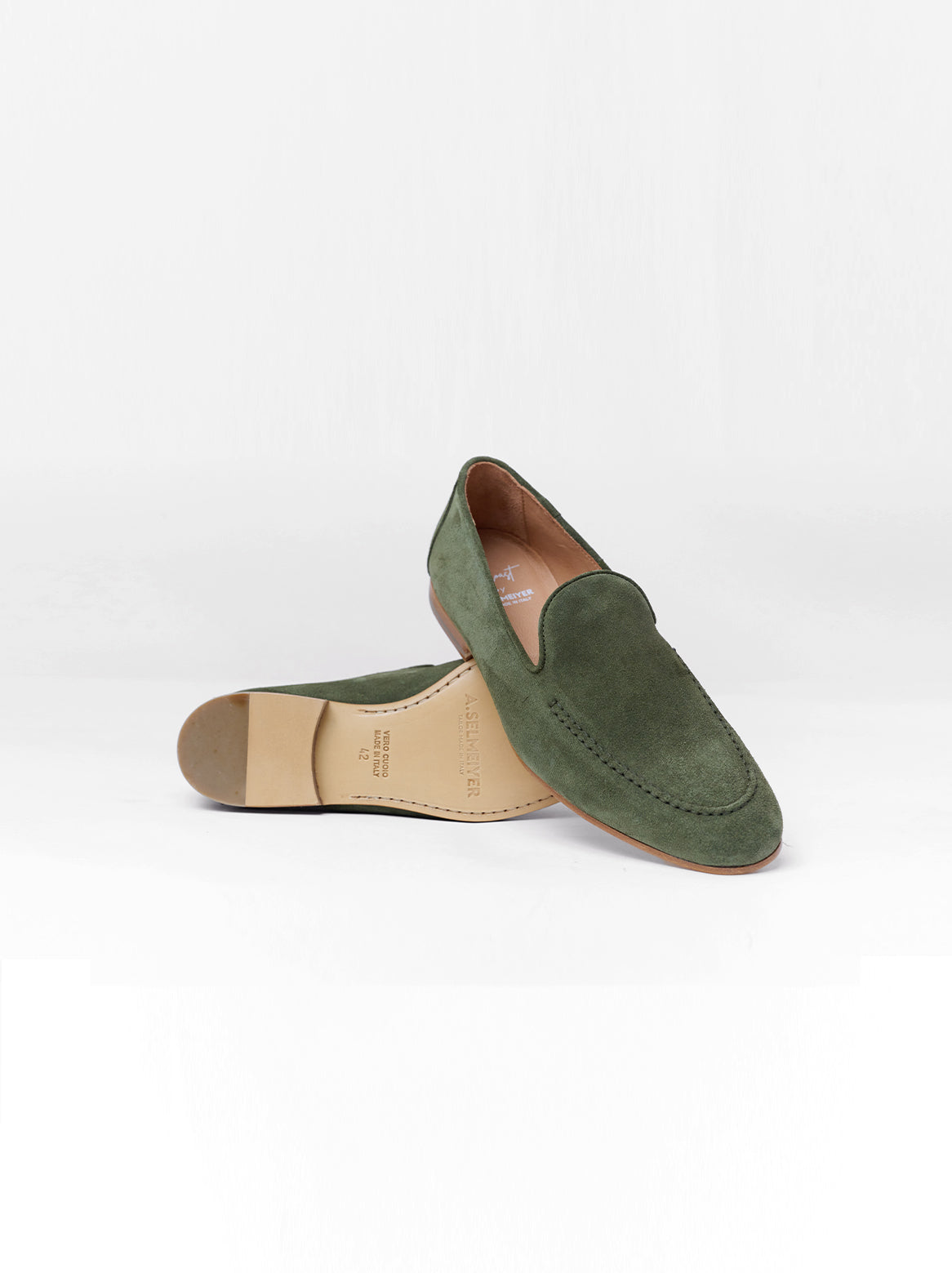 Alessandro Loafer in Moosgrün