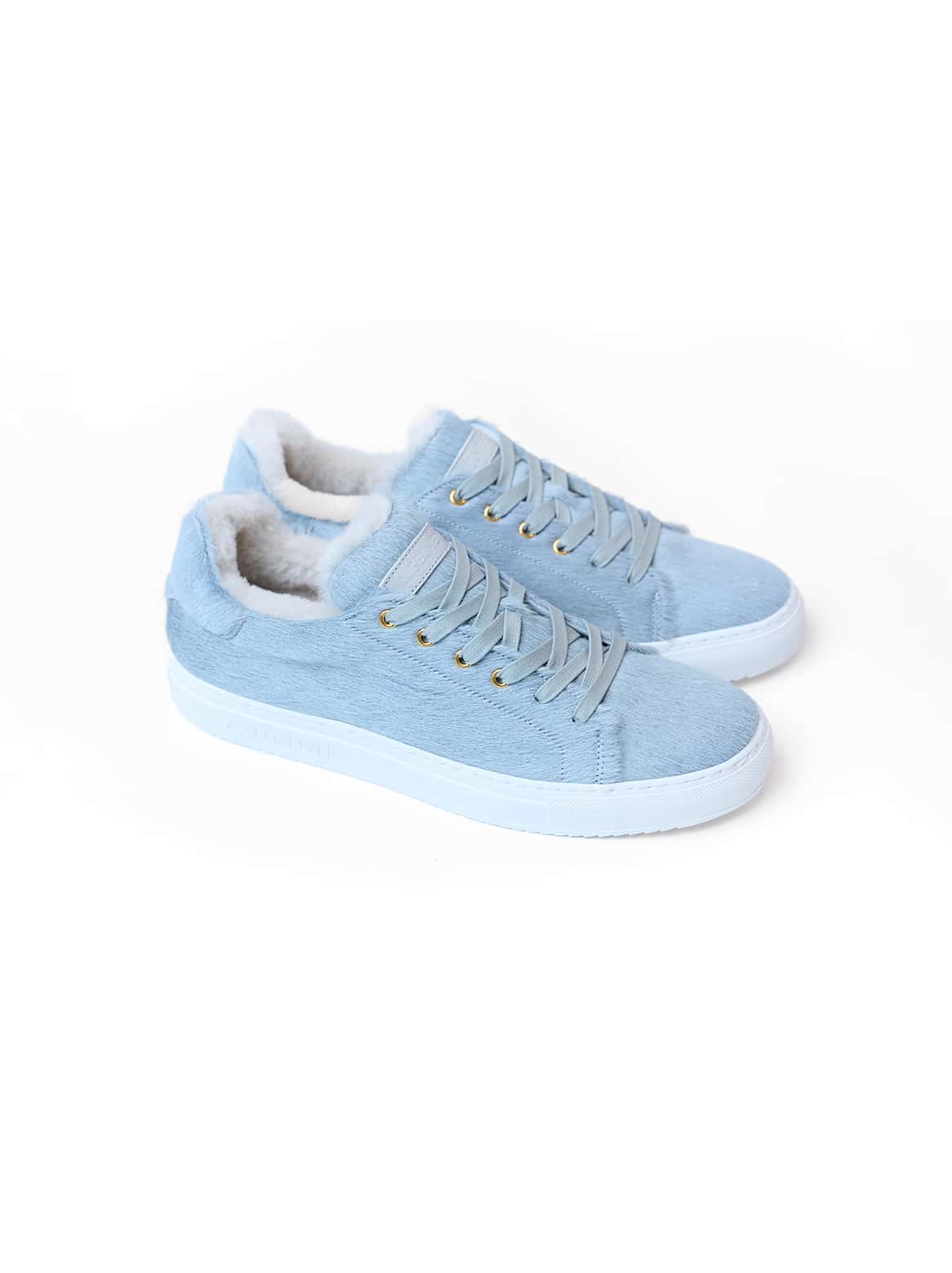 Cavallino Sneaker Grau mit Lammfellfutter