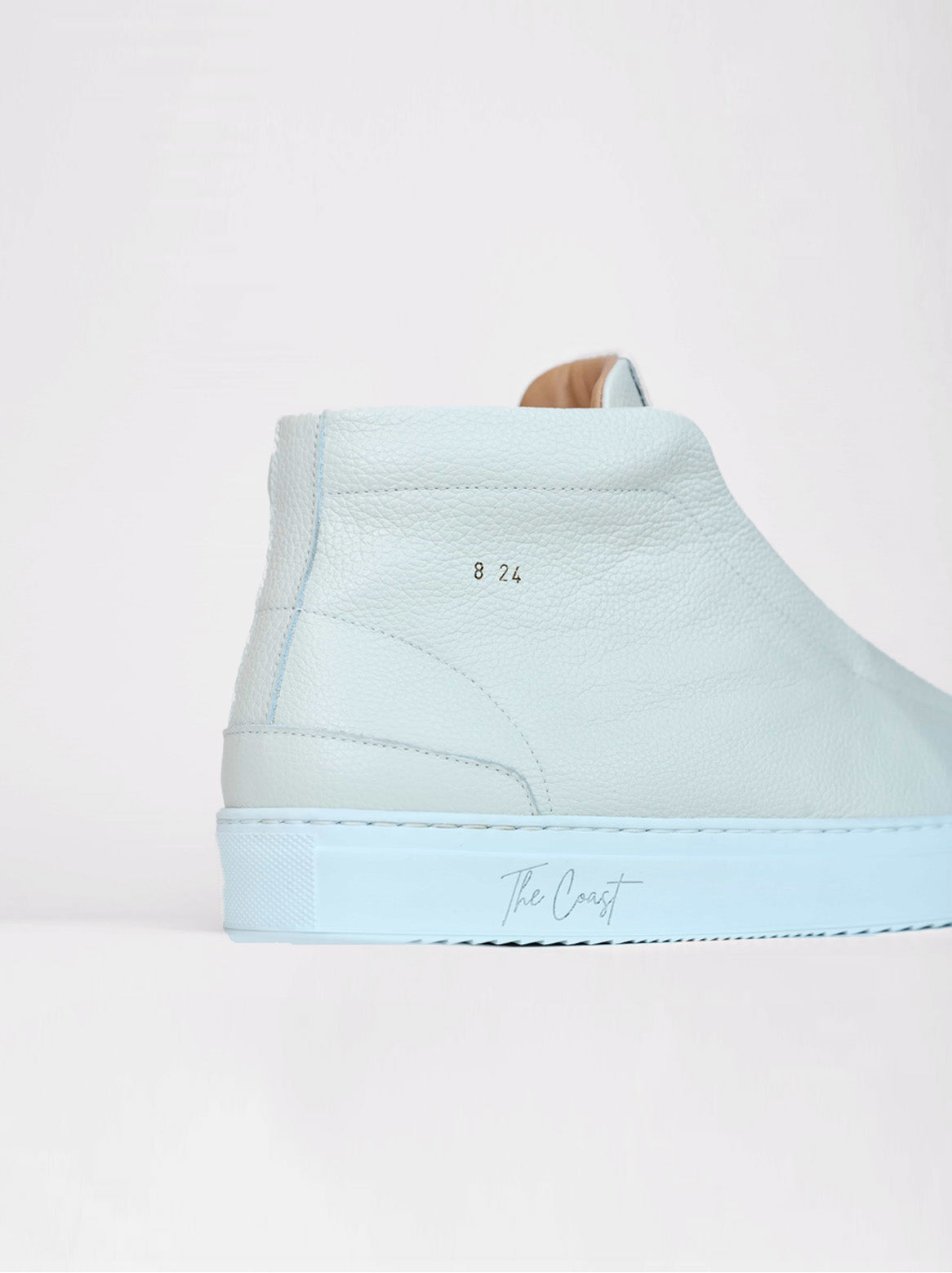 Jensi Slip In High Top mit Lammfell in Offwhite